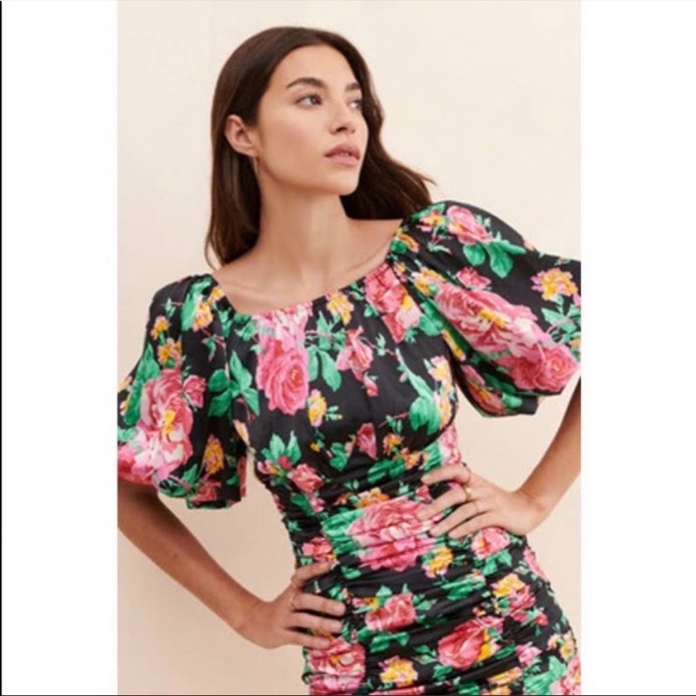 NWT For Love & Lemons Jolie Mini Dress Small